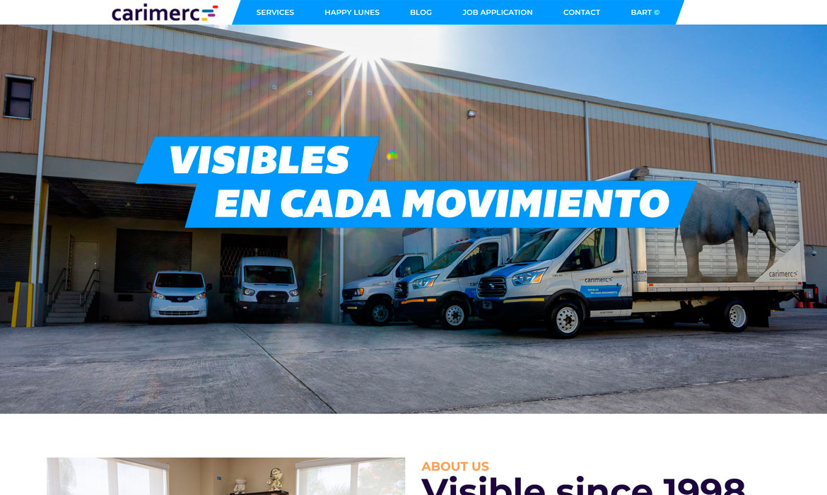 Página web Carimerc
