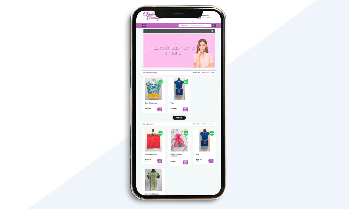 Tienda online de ropa