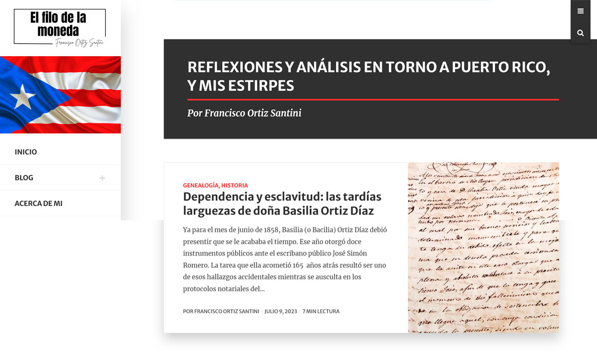 Blog El filo de la moneda