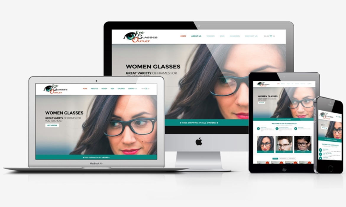 Página web Eye Glasses