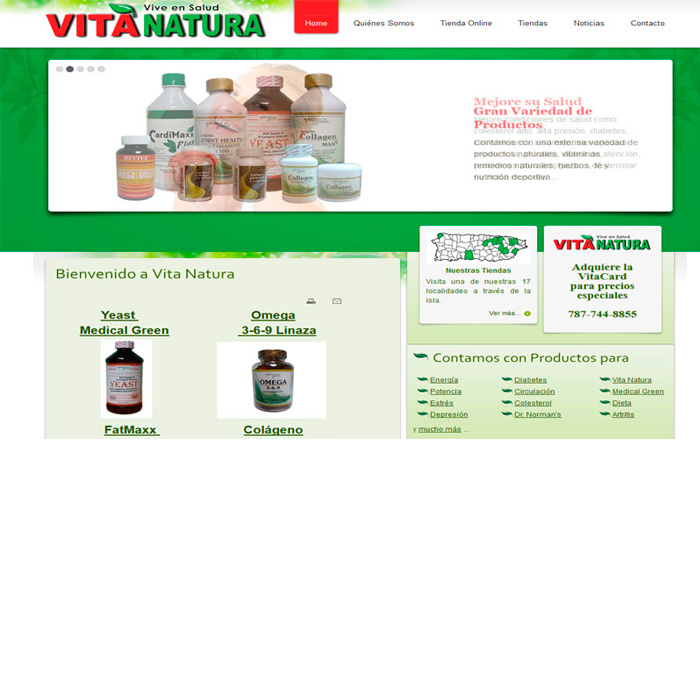 Tienda online Vitanatura