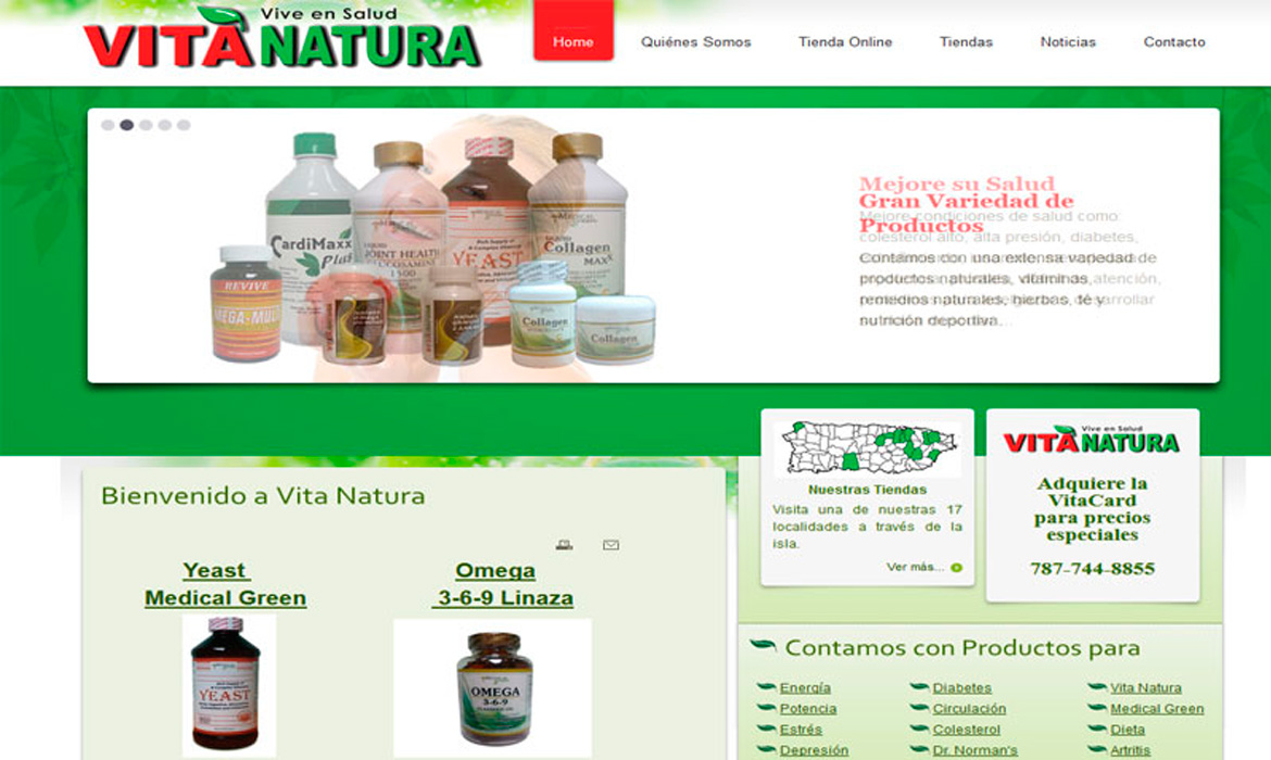 Tienda online Vitanatura