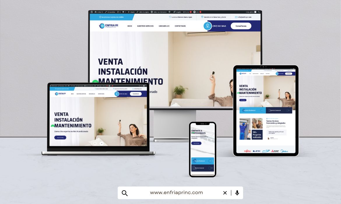 Pagina Web Aire Acondicionado