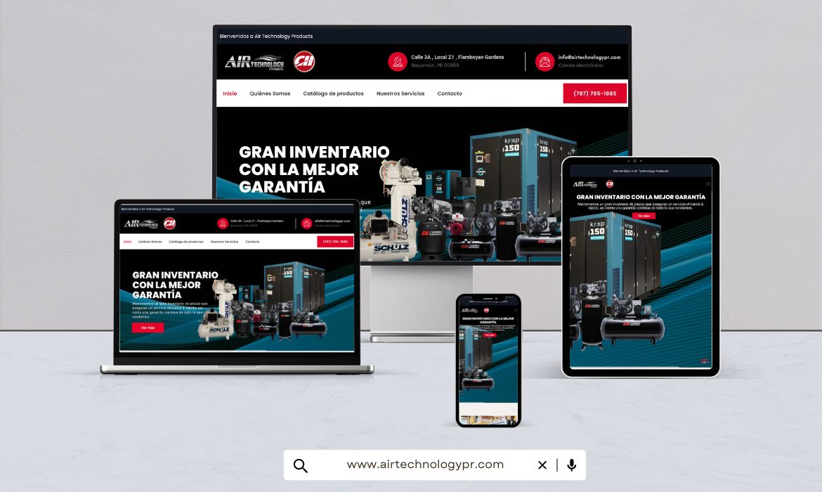 Página web Air Technology