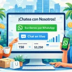 Agrega WhatsApp y chat a tu página web en Puerto Rico